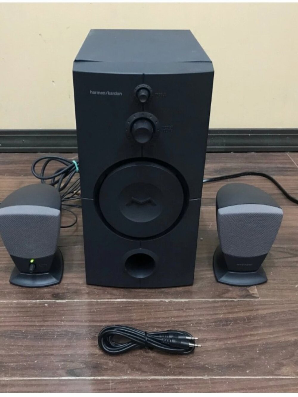 Harman Kardon HK395 2.1 Speaker Subwoofer Sound System For PC and Other Devices